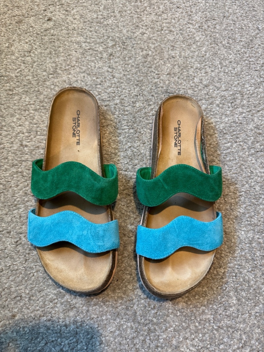 Charlotte Stone Sandals size 10